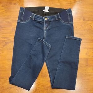 XS Liz Lange Motherhood Maternity Skinny Jeans Cotton Blend